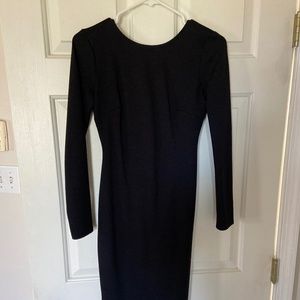 Lulus Va Va Voom Backless Black Dress